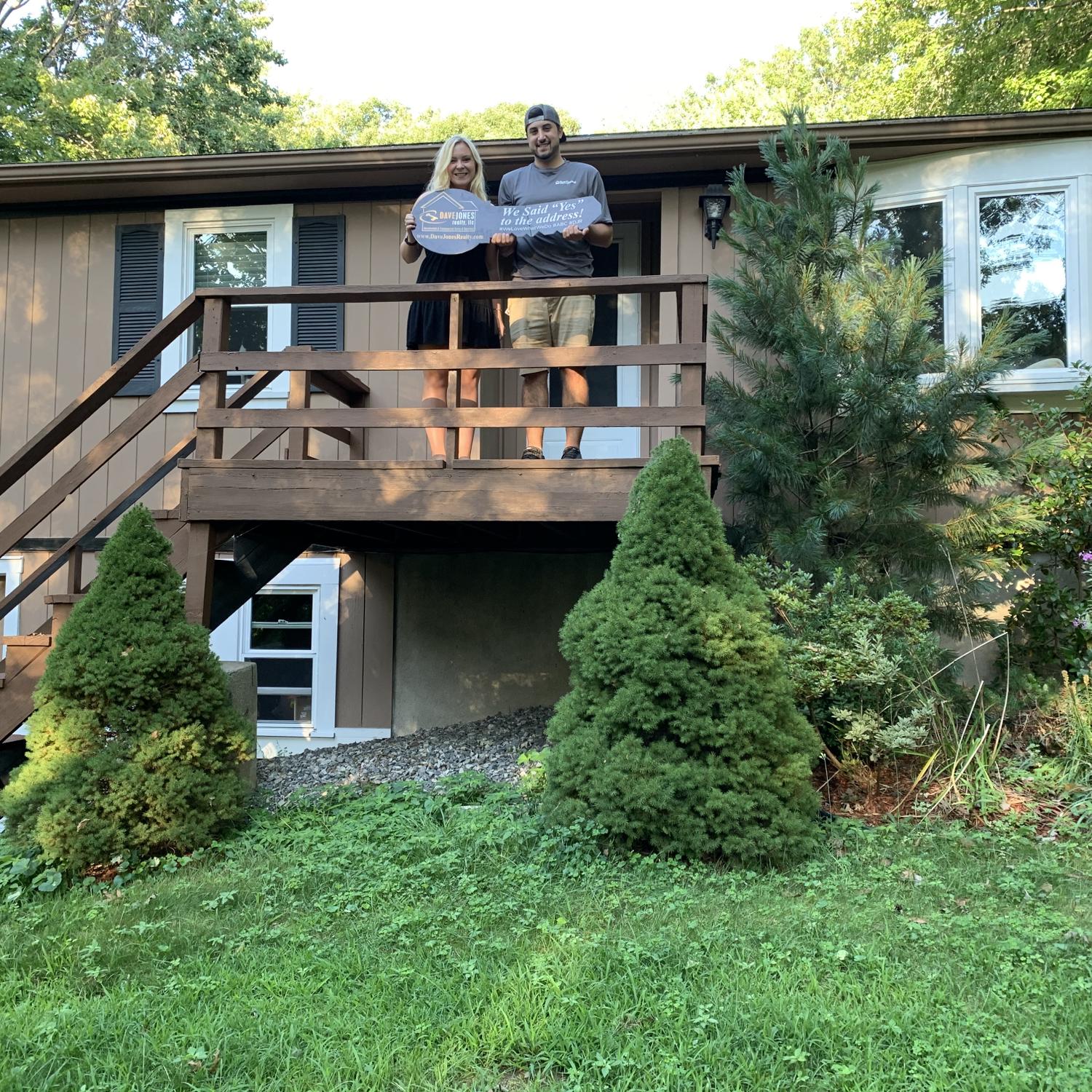 Our first home together