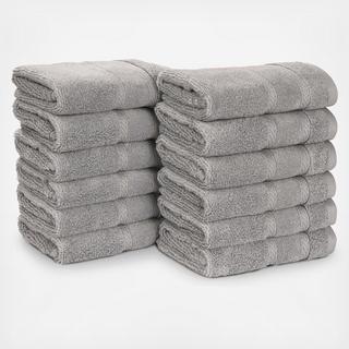Belle Haven Wash Towel, Set of 12