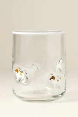 Dog Icon Juice Glass