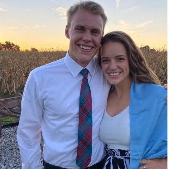 Our first wedding together...