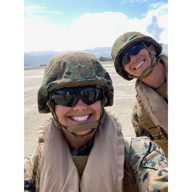 Going to fly on a Osprey v22!! ( the bride almost threw up)