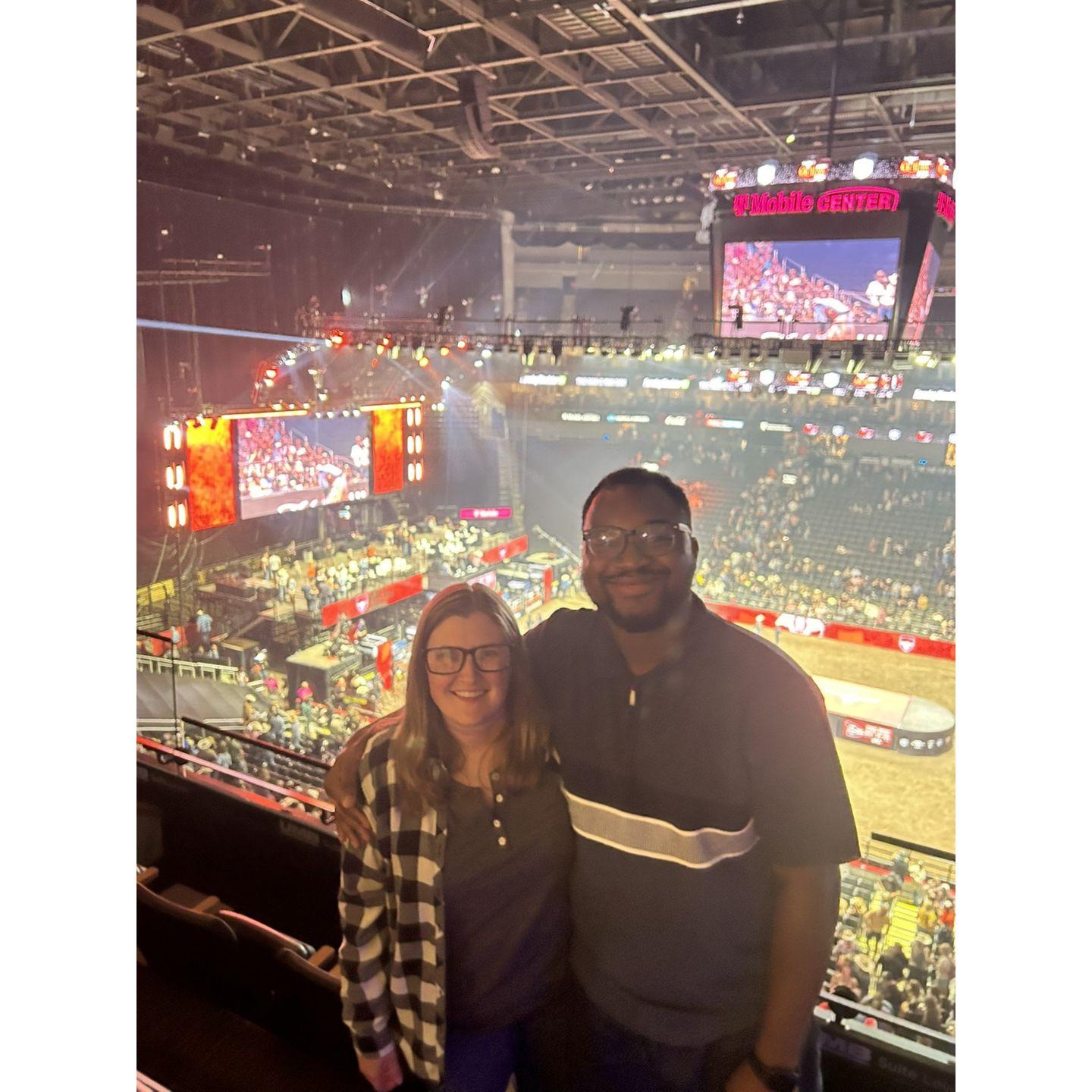 Isaac First's Bull Riding experience