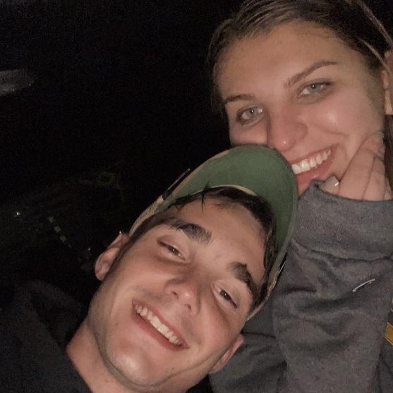 Outdoor movie in North Carolina, after getting downpoured on!
