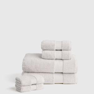 Turkish Ultra Luxe Plush Bath Towel Bundle In Silver