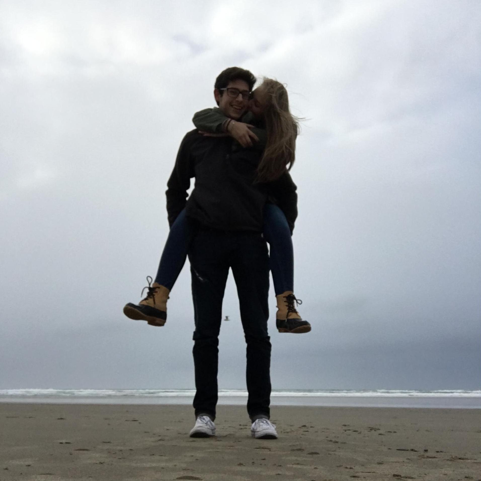 A day trip to Cannon Beach, Oregon six months in.