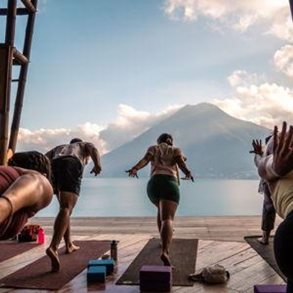Yoga on Lake Atitlan