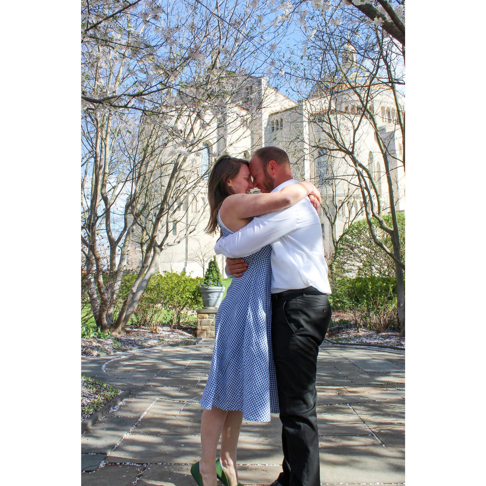 April 2, 2021 - Photos at the Basilica of the National Shrine