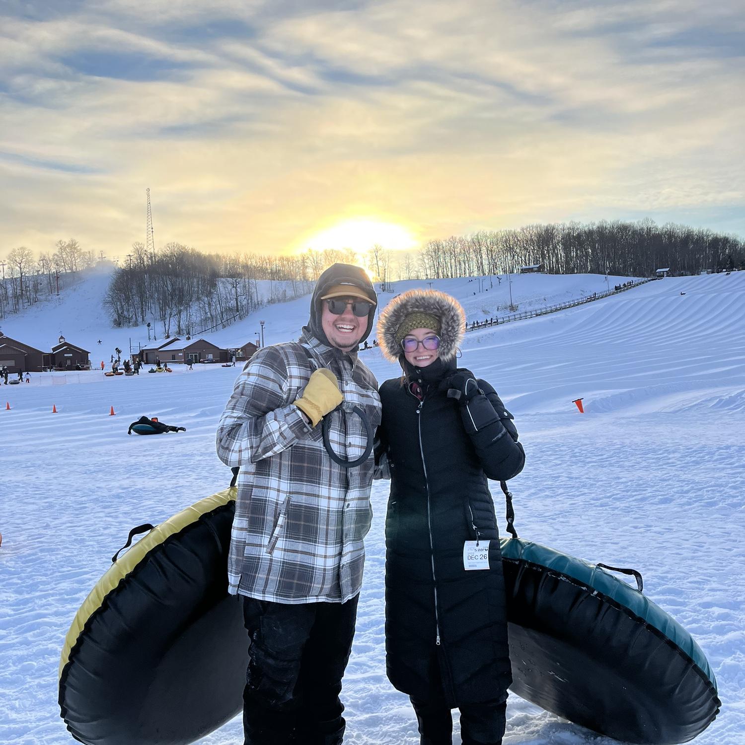 Our First Time Tubing
