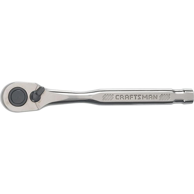 CRAFTSMAN Standard Ratchet, 120-Tooth, 1/4-in Drive Quick-Release (CMMT82010)