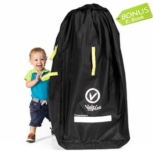 VolkGo DURABLE Stroller Bag for Airplane - Standard or Double/Dual Stroller Gate Check Bag