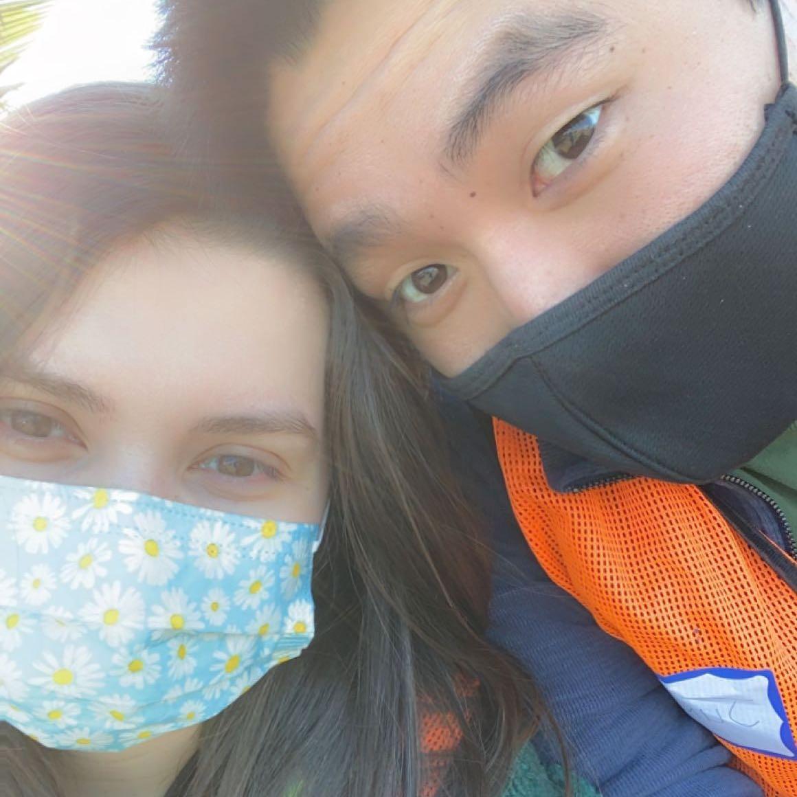 We planted trees as a date during COVID