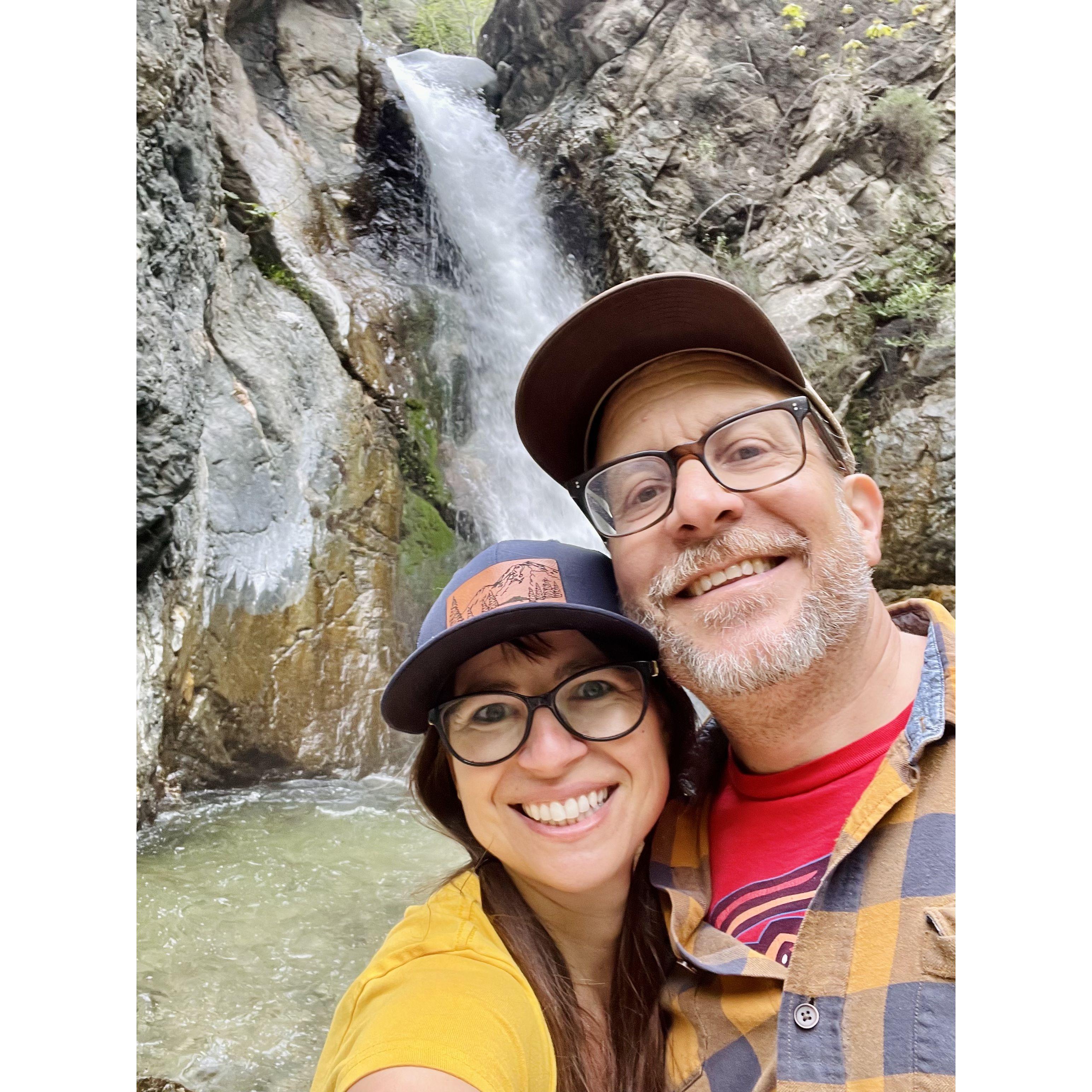 Hiking at Eaton Canyon!
