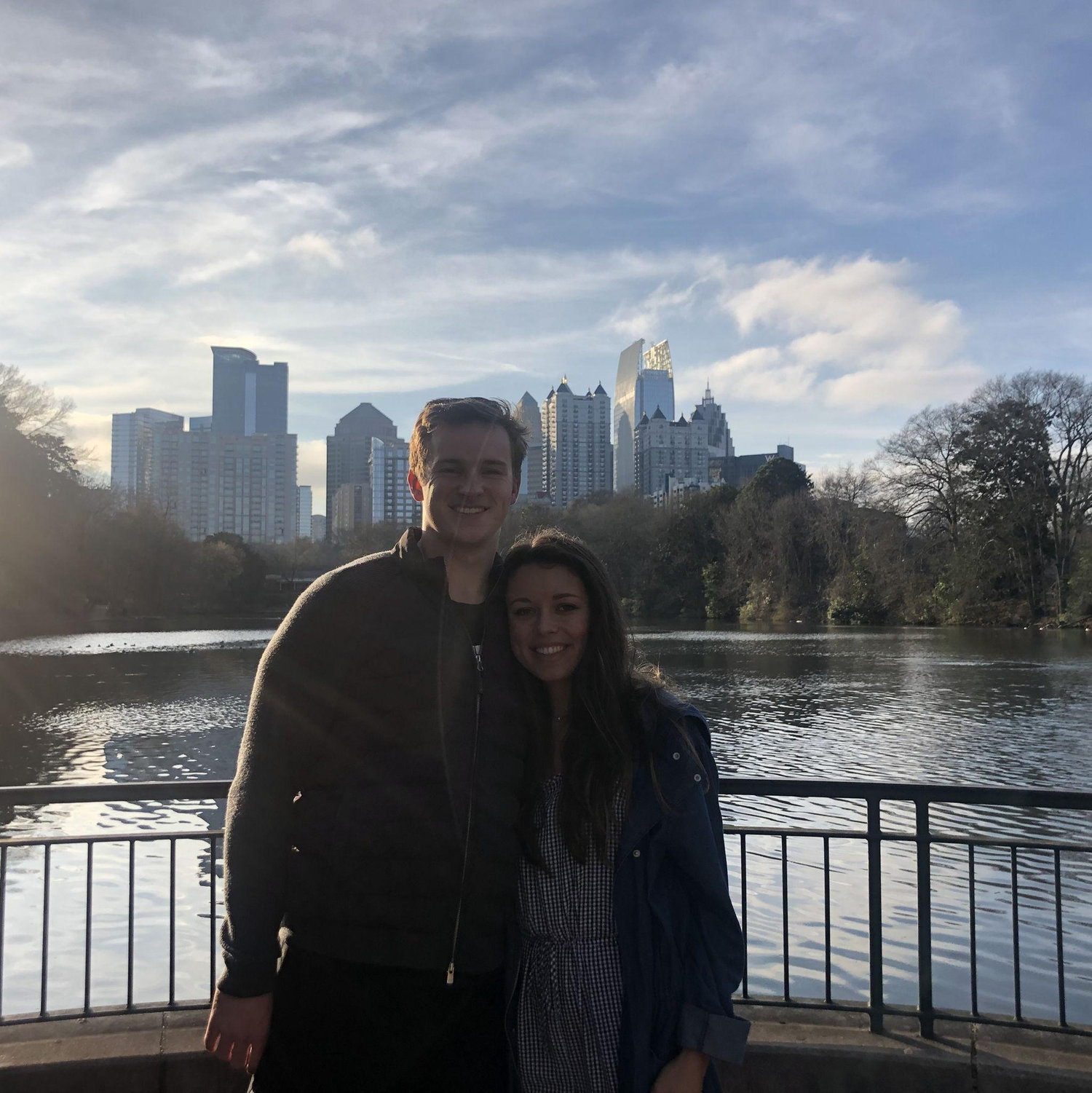 We spent many weekends visiting Bill's home town in Atlanta, Georgia!