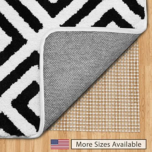 Gorilla Grip Original Area Rug Gripper Pad, 3x5, Made in USA, for Hard Floors, Pads Available in Many Sizes, Provides Protection and Cushion for Area Rugs and Floors