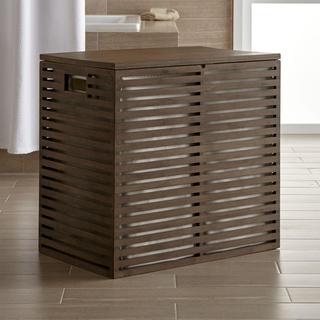 Dixon Large Bamboo Hamper with Liner