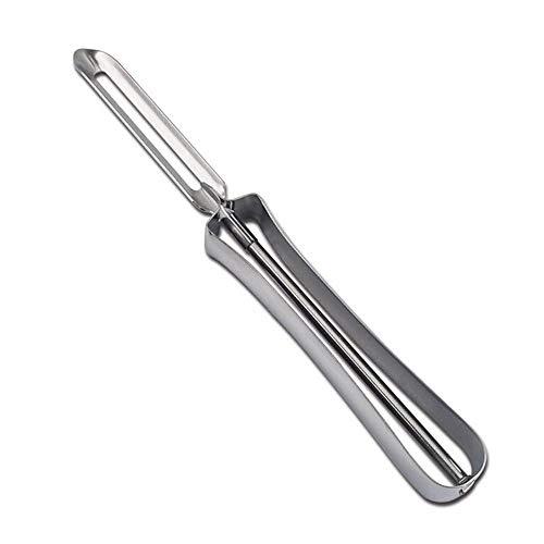 Aniso Kitchen vegetable peeler-Stainless steel rotary peeler for vegetable and carrot fruit，with ergonomic safety and control handle-Dishwasher Safety