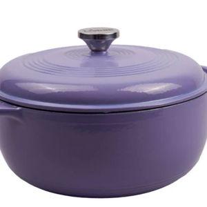 Lodge Essential Enamel Dutch Oven - 4.5QT / Purple