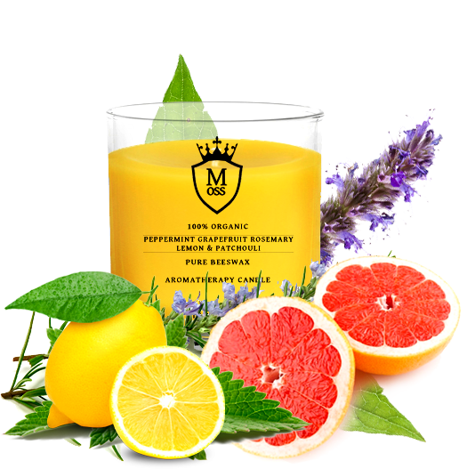 Shop Organic Aromatherapy Candles | CITRONELLA