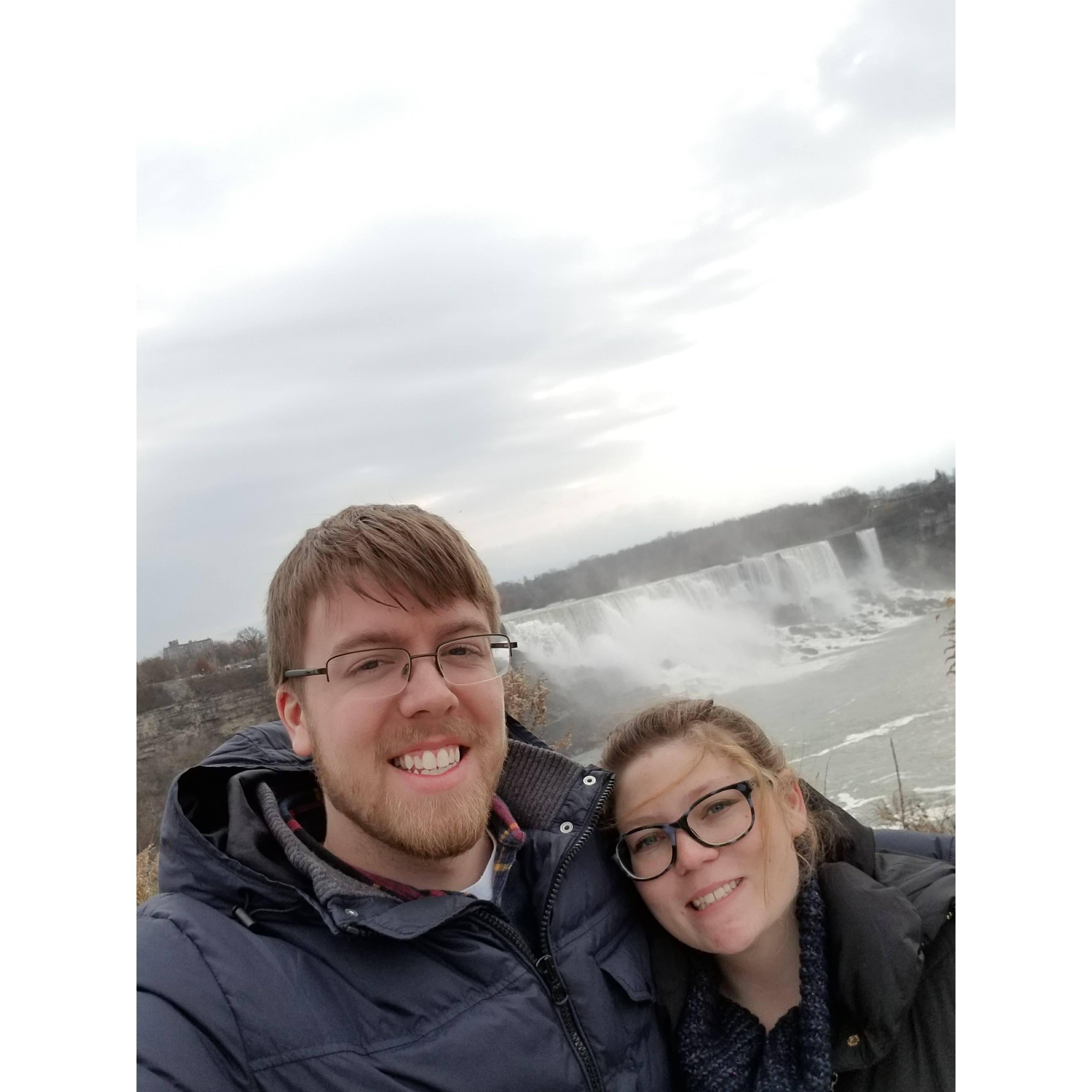 Niagara Falls is a must see.... but we would HIGHLY suggest picking a warmer month than we did!