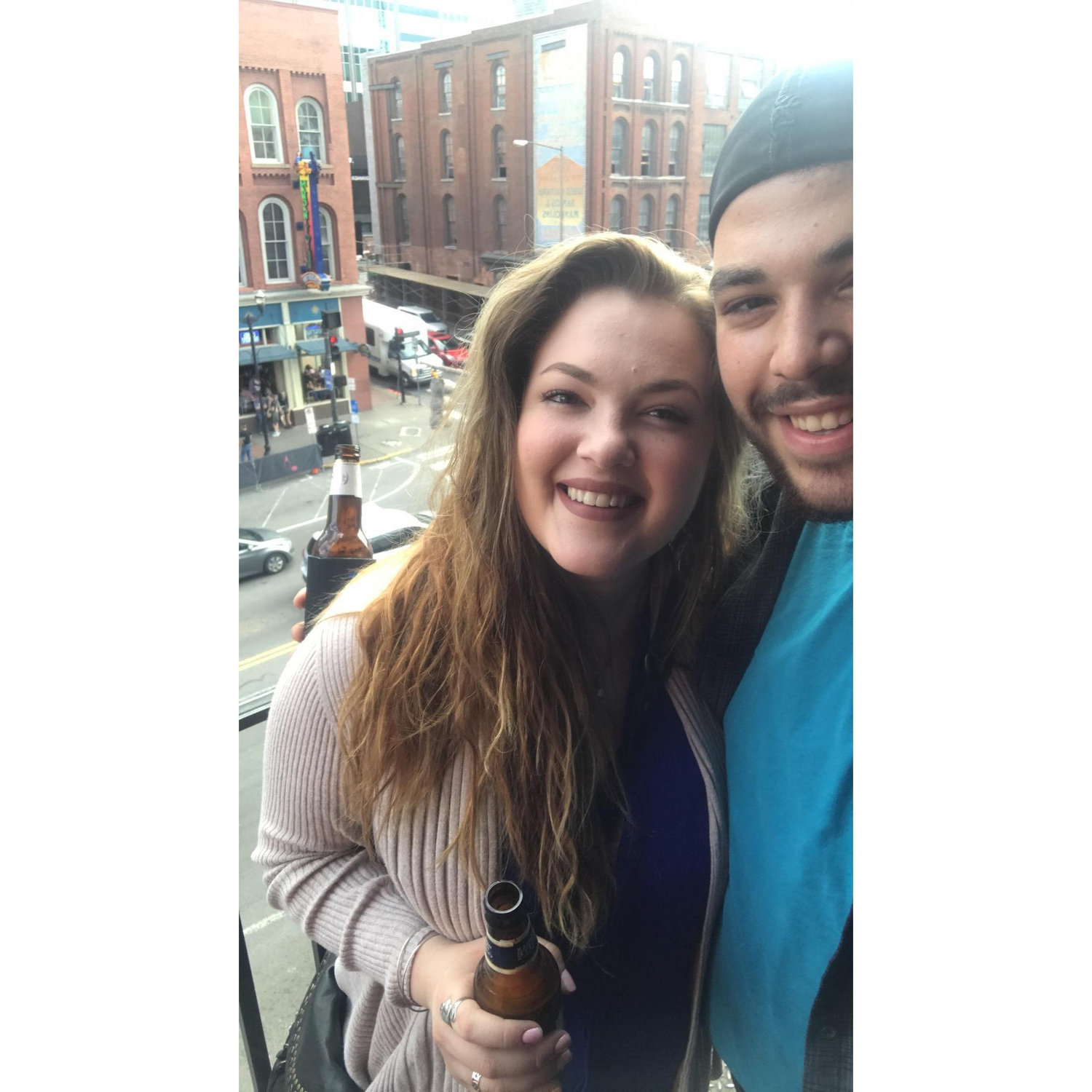 Our first trip to Nashville together