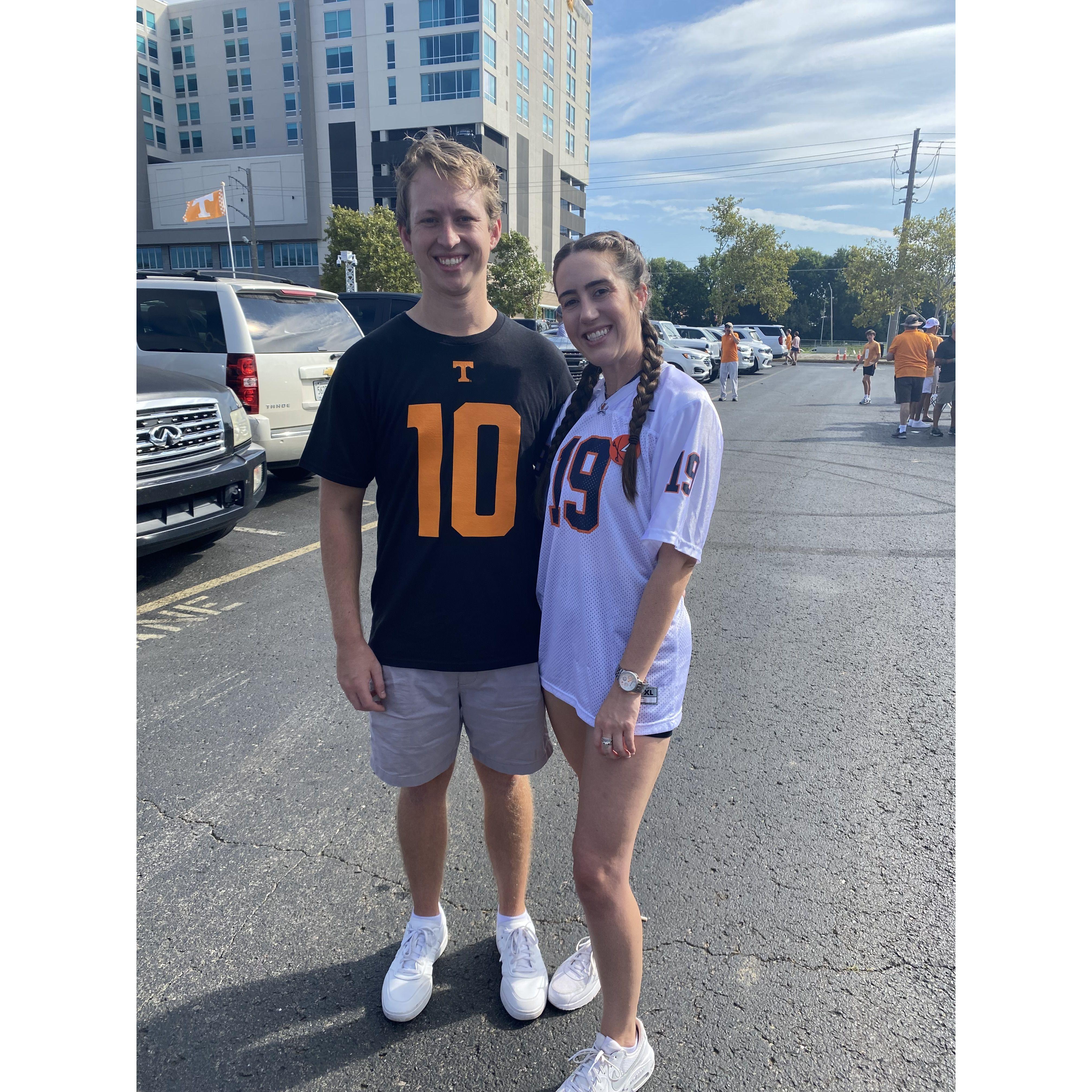 UVA vs Tennessee! Not much of a game but a good time.