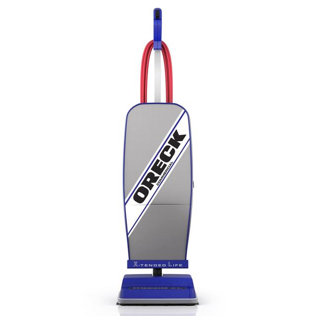 ORECK XL COMMERCIAL Upright Vacuum Cleaner, Bagged Professional Pro Grade, For Carpet and Hard Floor, XL2100RHS, Gray/Blue