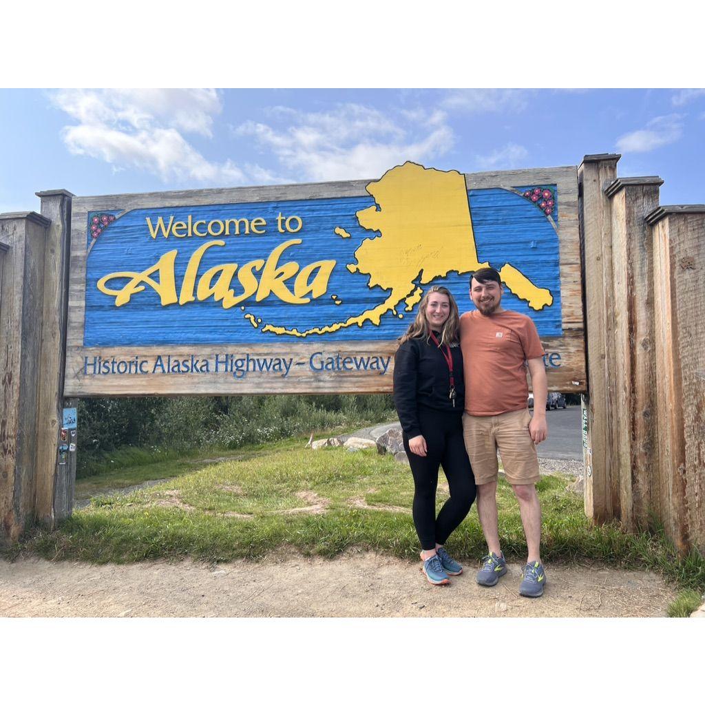 Crossing back into Alaska from Canada, 2023