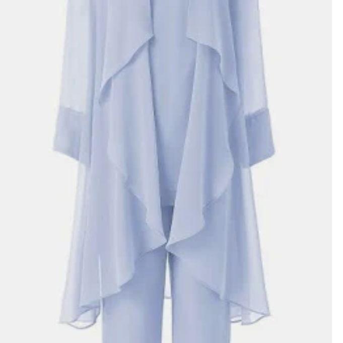 Comes in Over 70 colors 
https://www.cicinia.com/products/floral-chiffon-mother-of-the-bride-dress-pant-suits