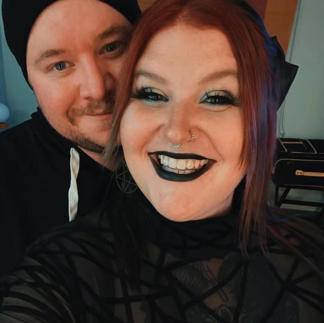 Right before our first concert together.