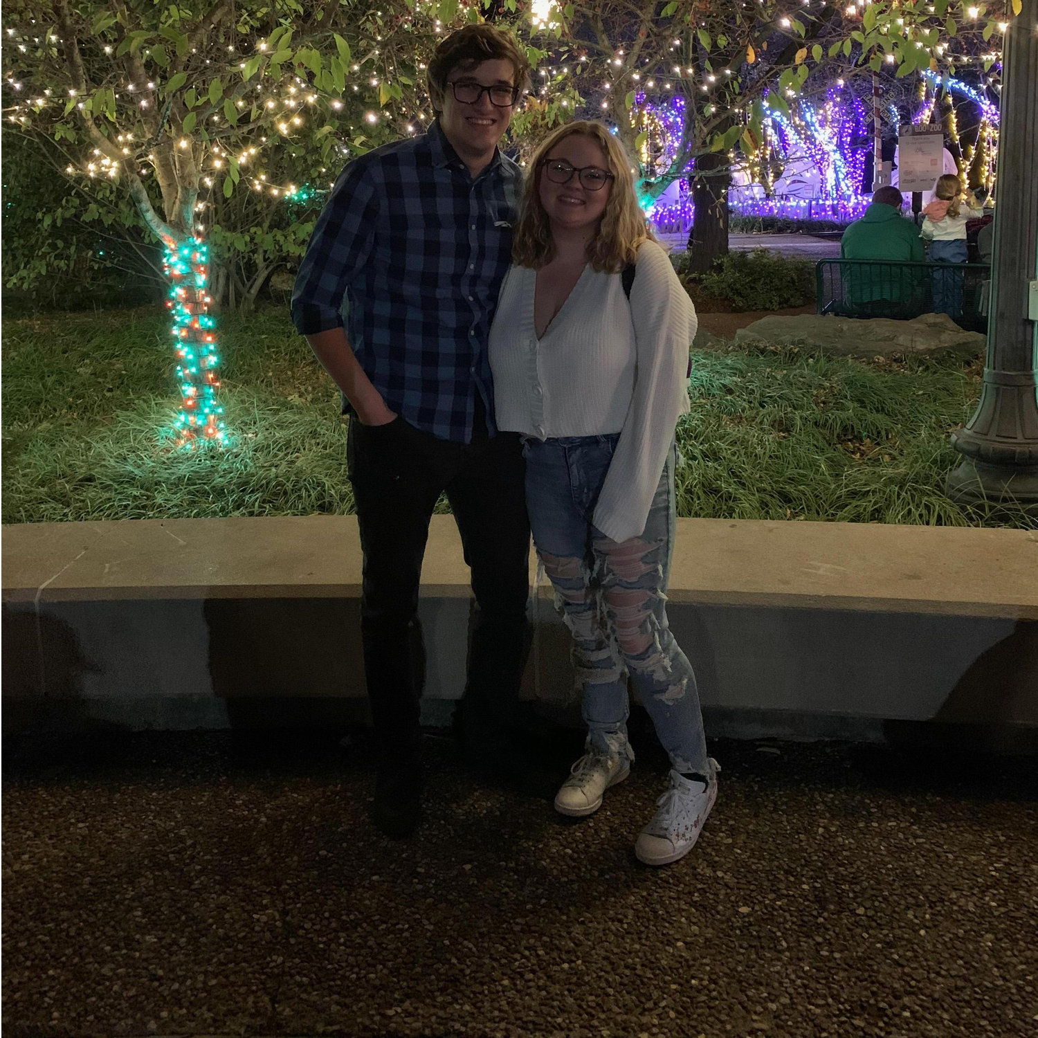 Right before we got engaged at our favorite place in the world