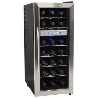 EdgeStar 21 Bottle Dual Zone Wine Cooler - TWR215ESS