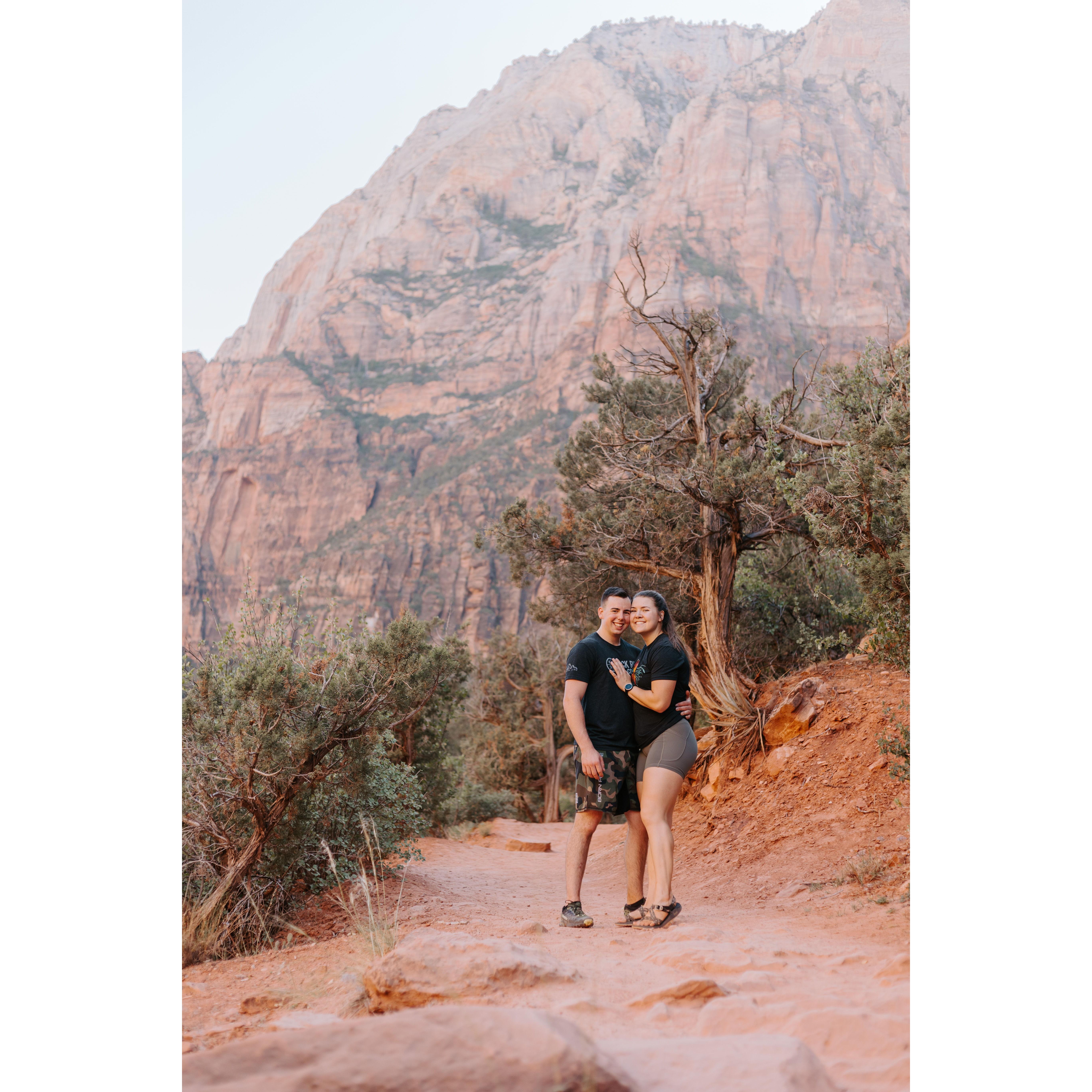 Fun fact: when I told John I wanted to visit every national park, he said "where do we start?"
and that was in the first week of dating!
