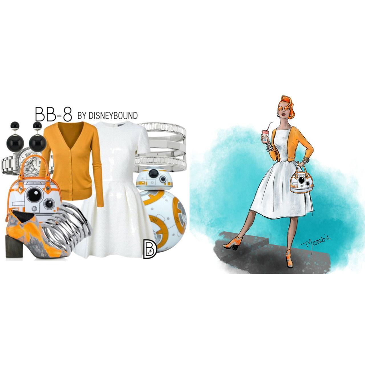 BB-8 DisneyBound