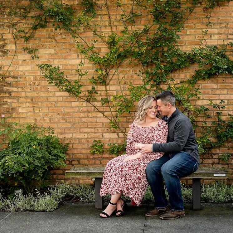 Engagement Shoot at The Chicago Botanic Garden