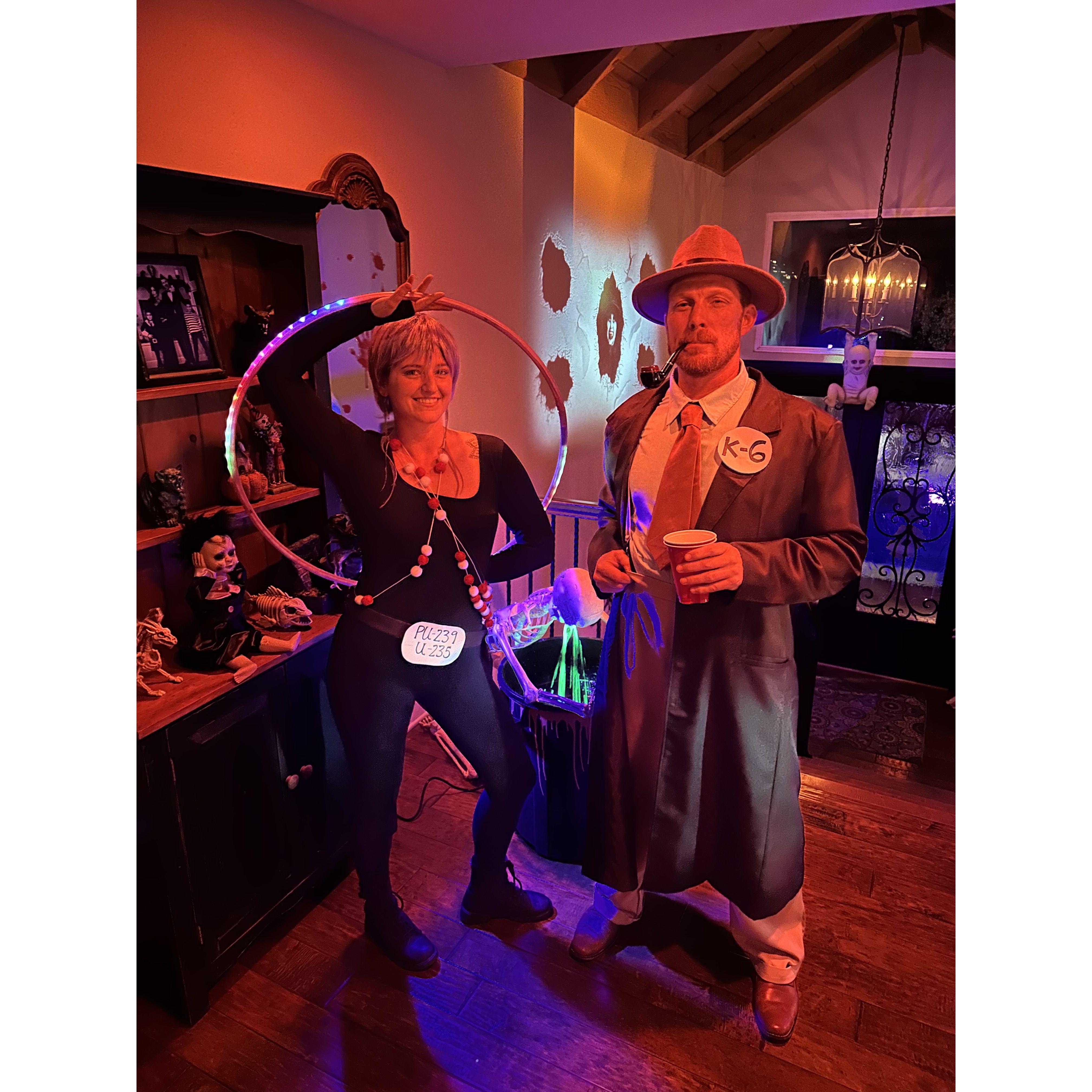 Oppenheimer and the atom - Halloween 2023.