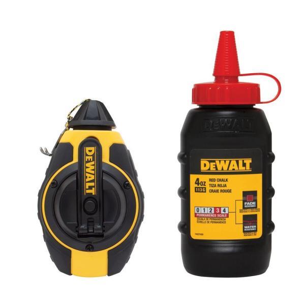 100 ft. Chalk Reel with Red Chalk