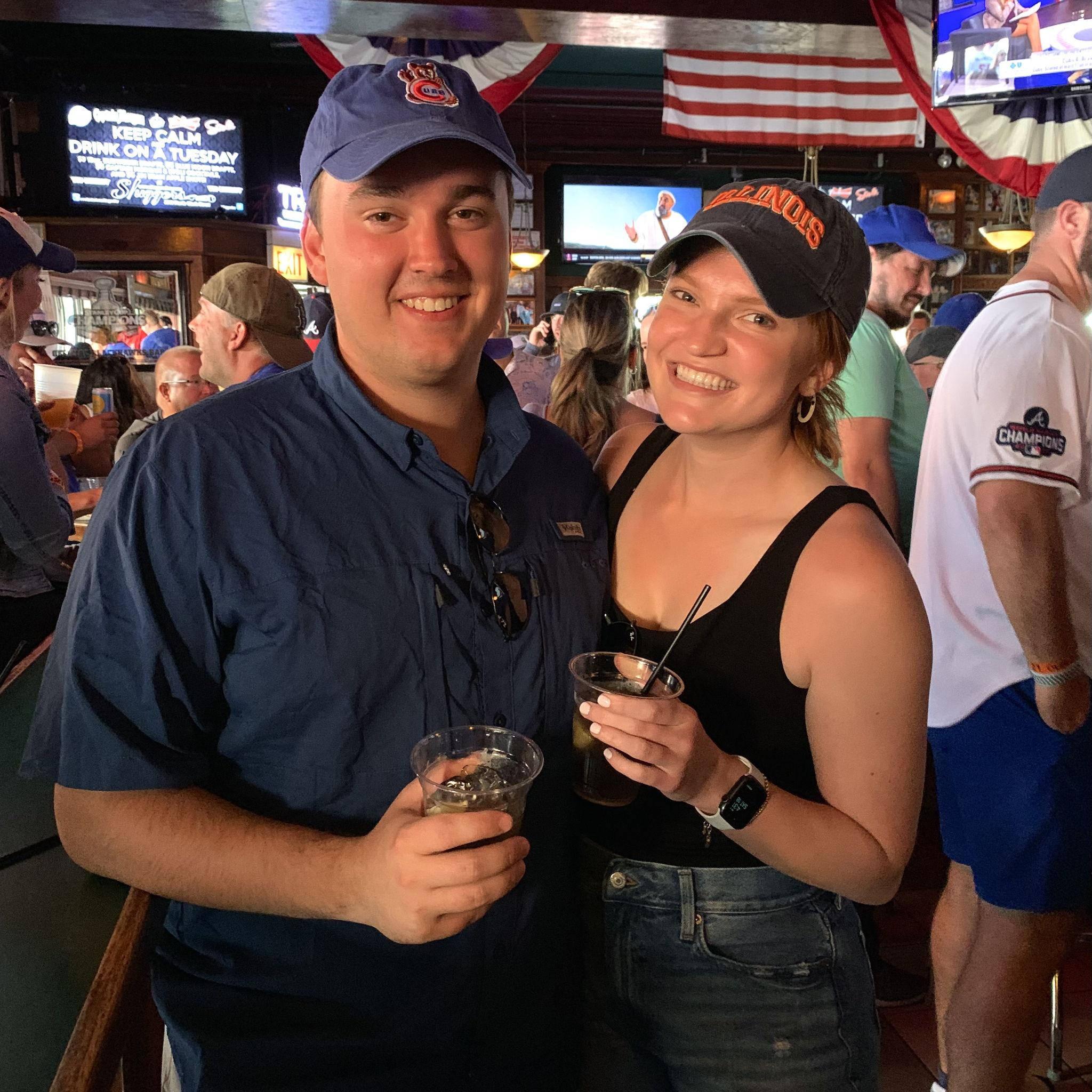 There was LOTS of time spent together in Wrigleyville