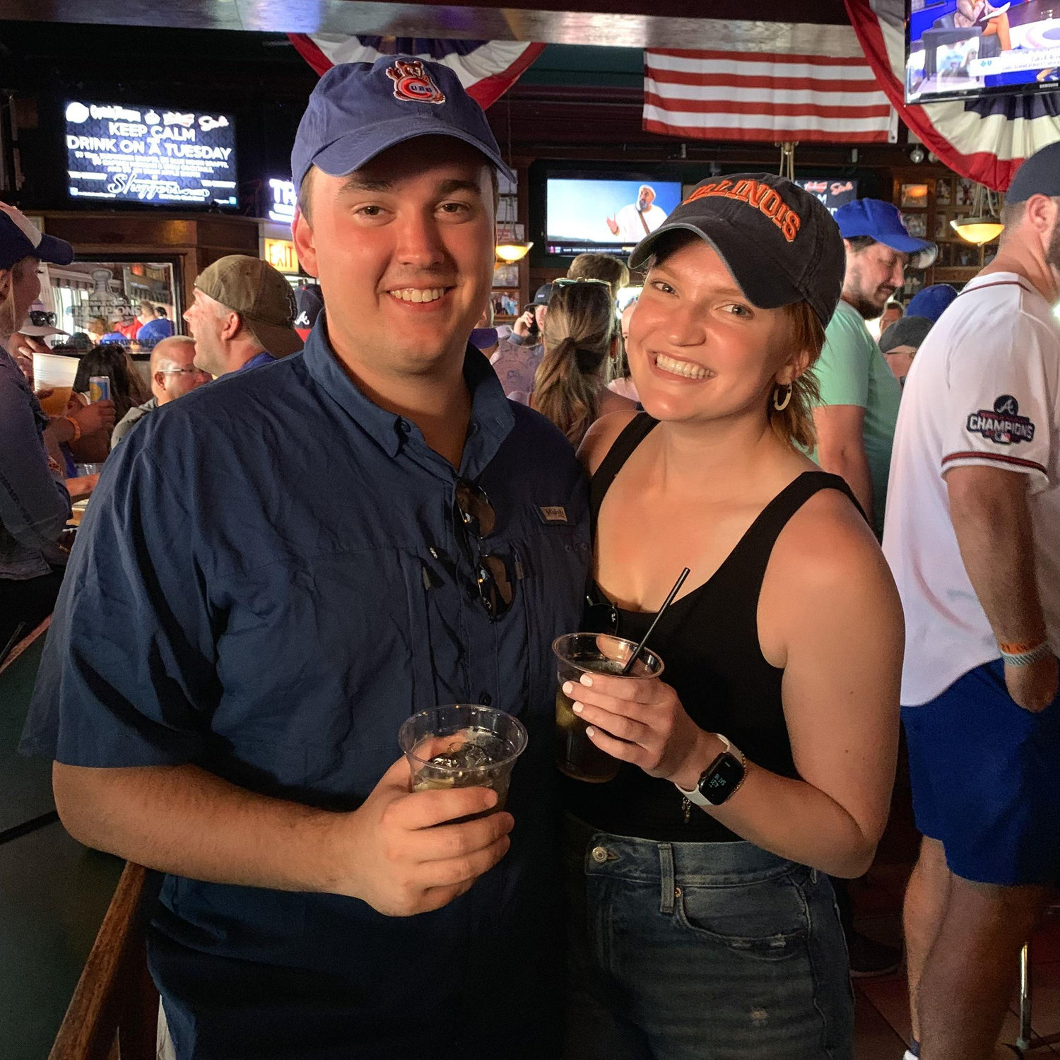 There was LOTS of time spent together in Wrigleyville