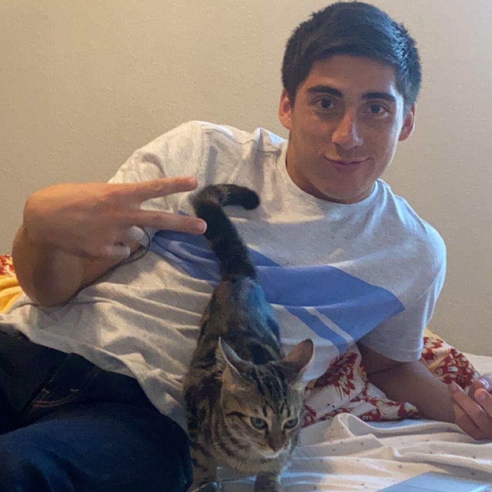 11/14/21: The day we adopted Mia! Jackie chose her because it was half-price to adopt her compared to the other cats, no one ever tell her!