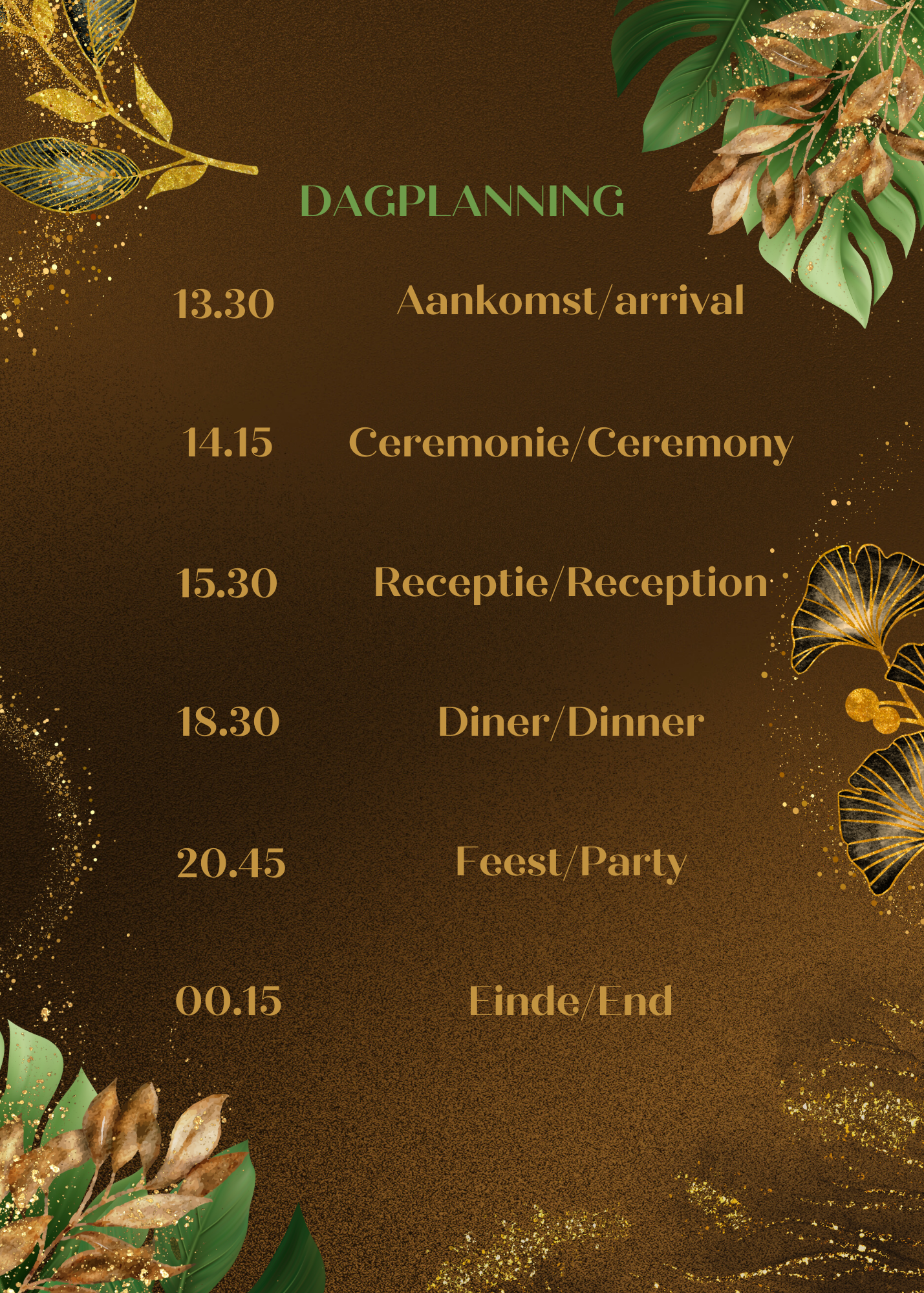 The Wedding Website of Moranni te Winkel and Joshua Cameron