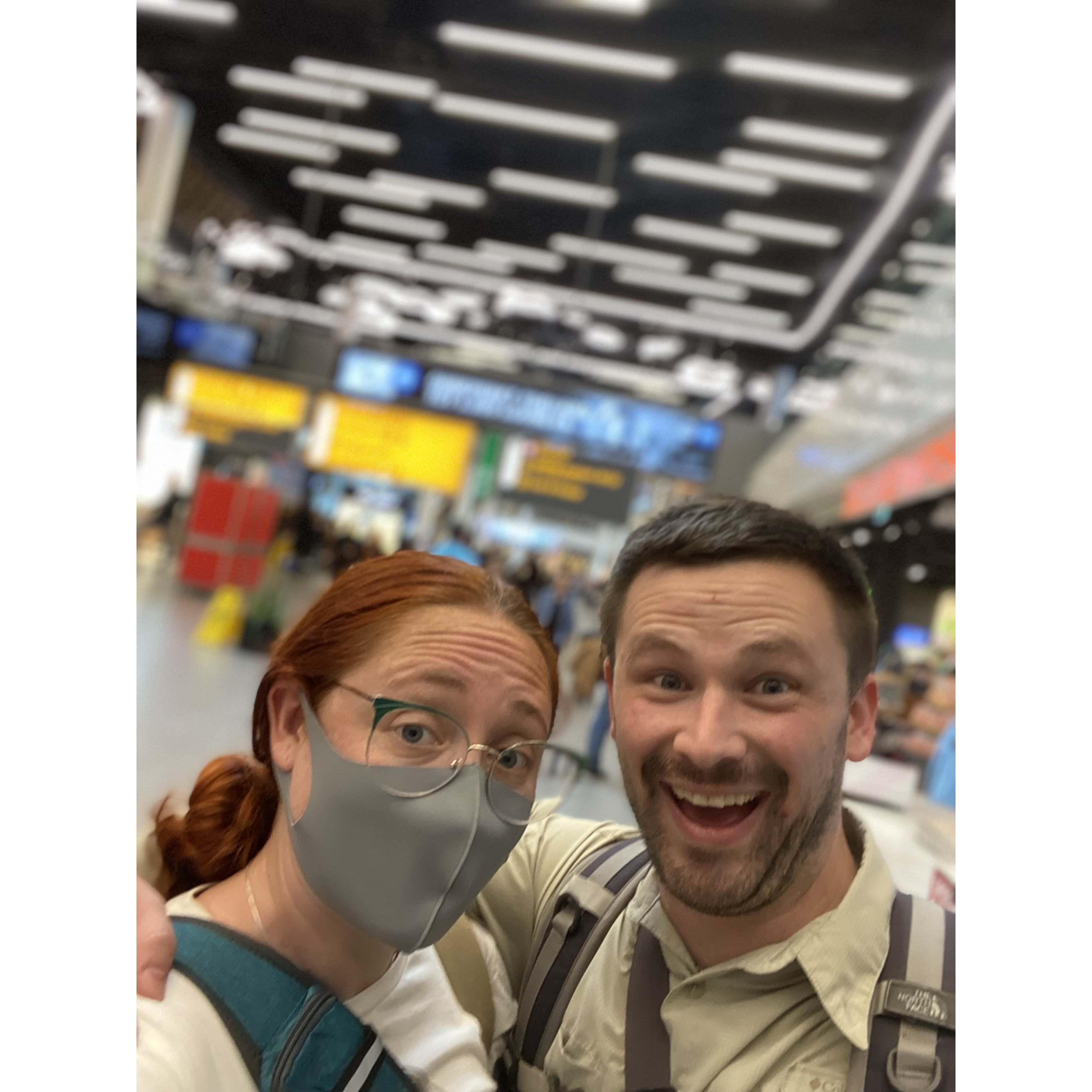 We are on our way!