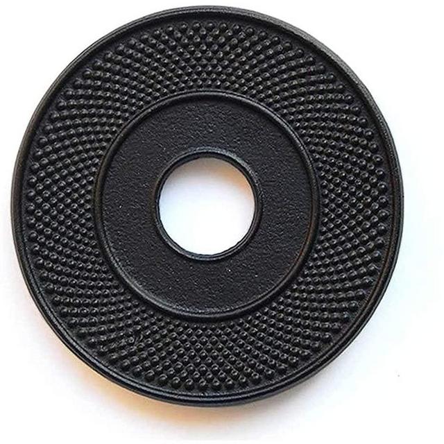 TOWA Workshop Cast Iron Trivet for Teapot kettle tetsubin Black Hobnail 5.3