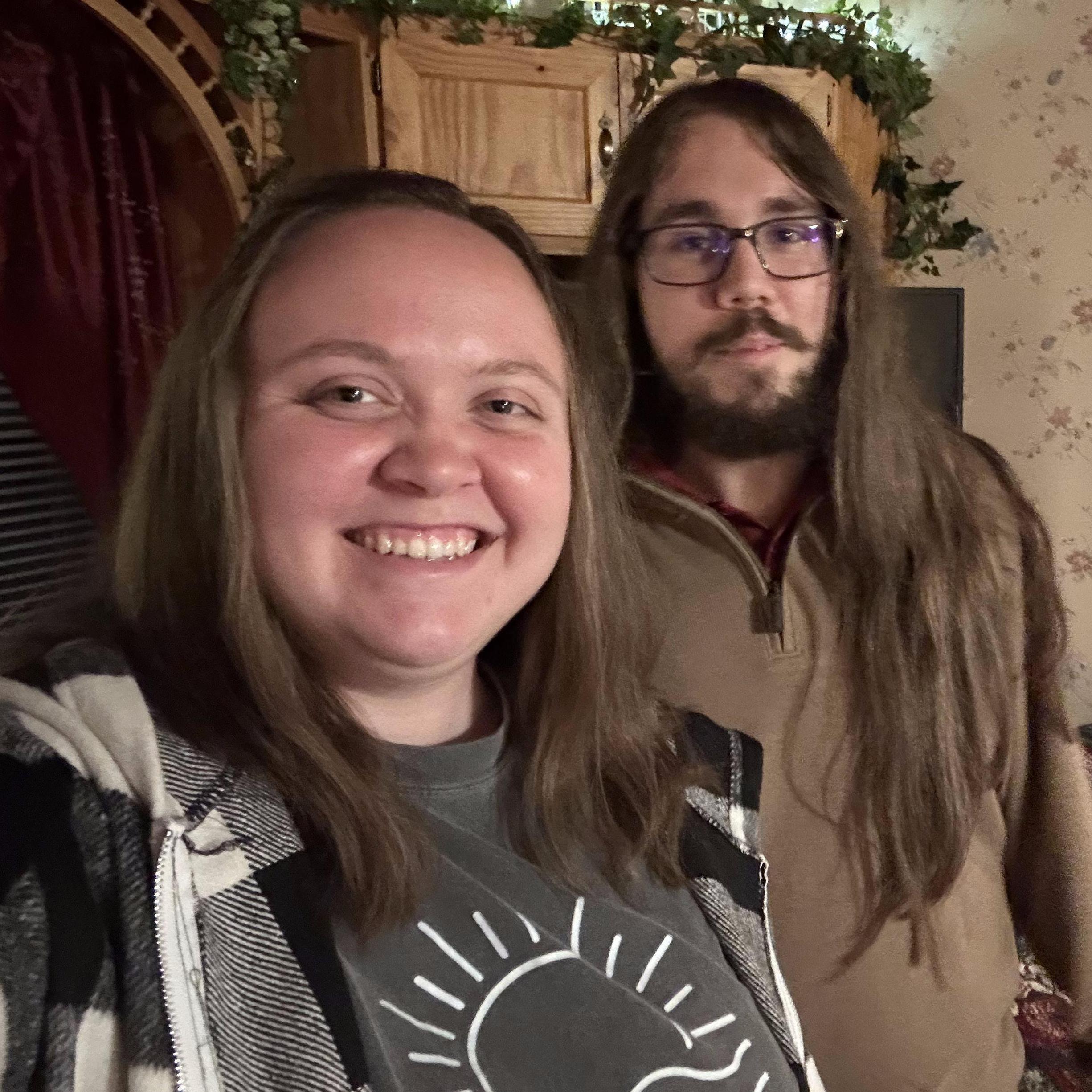 The first time we had Thanksgiving Dinner together.