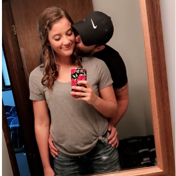 This is one of our first photos after officially becoming a couple. This has been one of our favorites since forever.