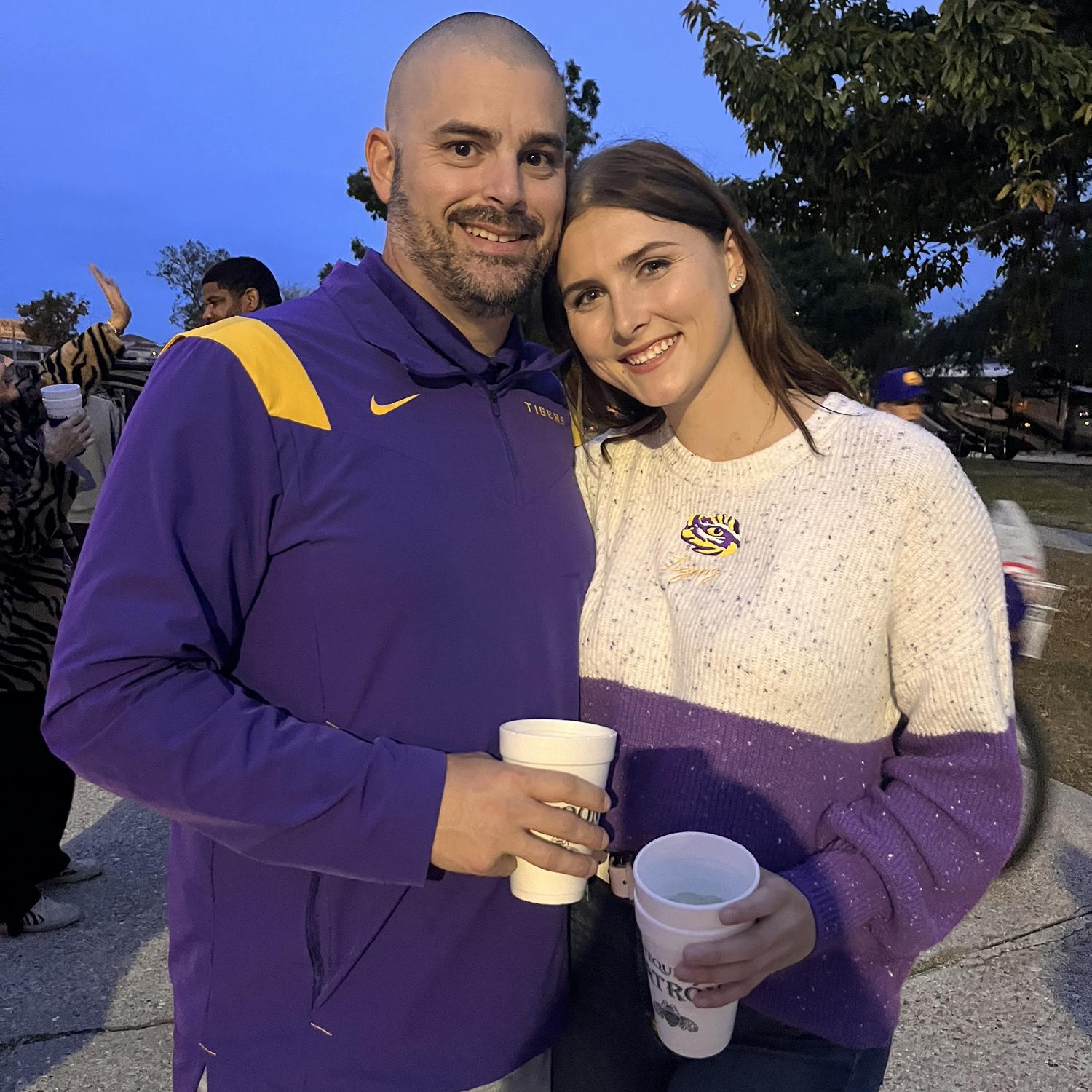 Courtney's first LSU game!
(2023)