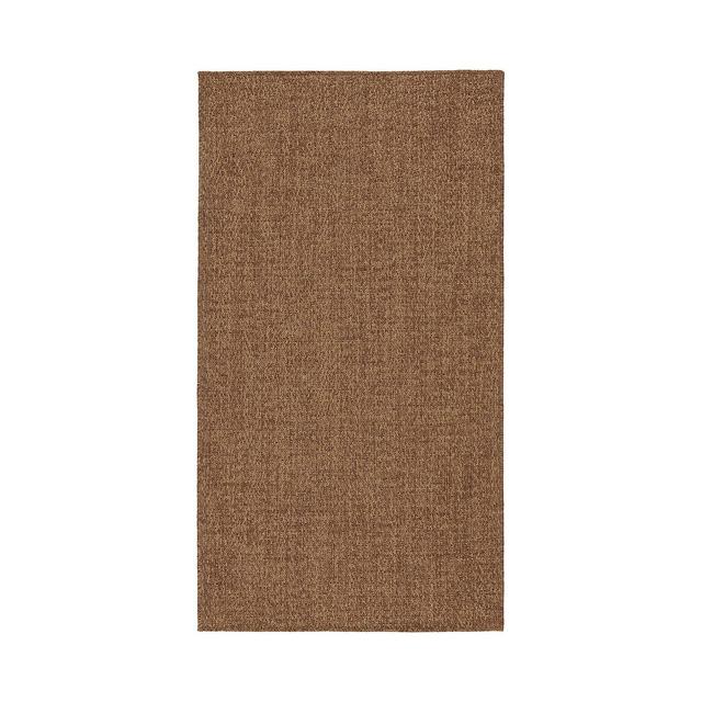 LYDERSHOLMRug flatwoven, in/outdoor, medium brown2 ' 7 "x4 ' 11 "