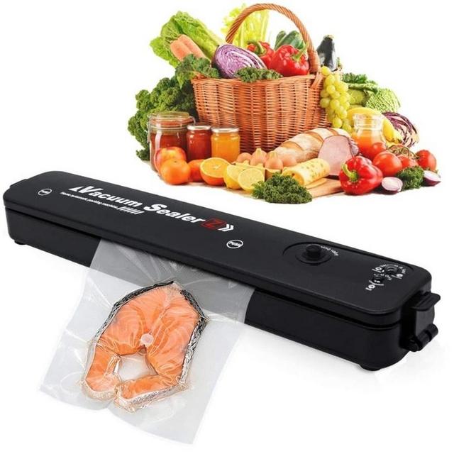 Mini Compact Vacuum Sealer for Food Preservation [with Seal only features and free vacuum bags] | Shopee Singapore
