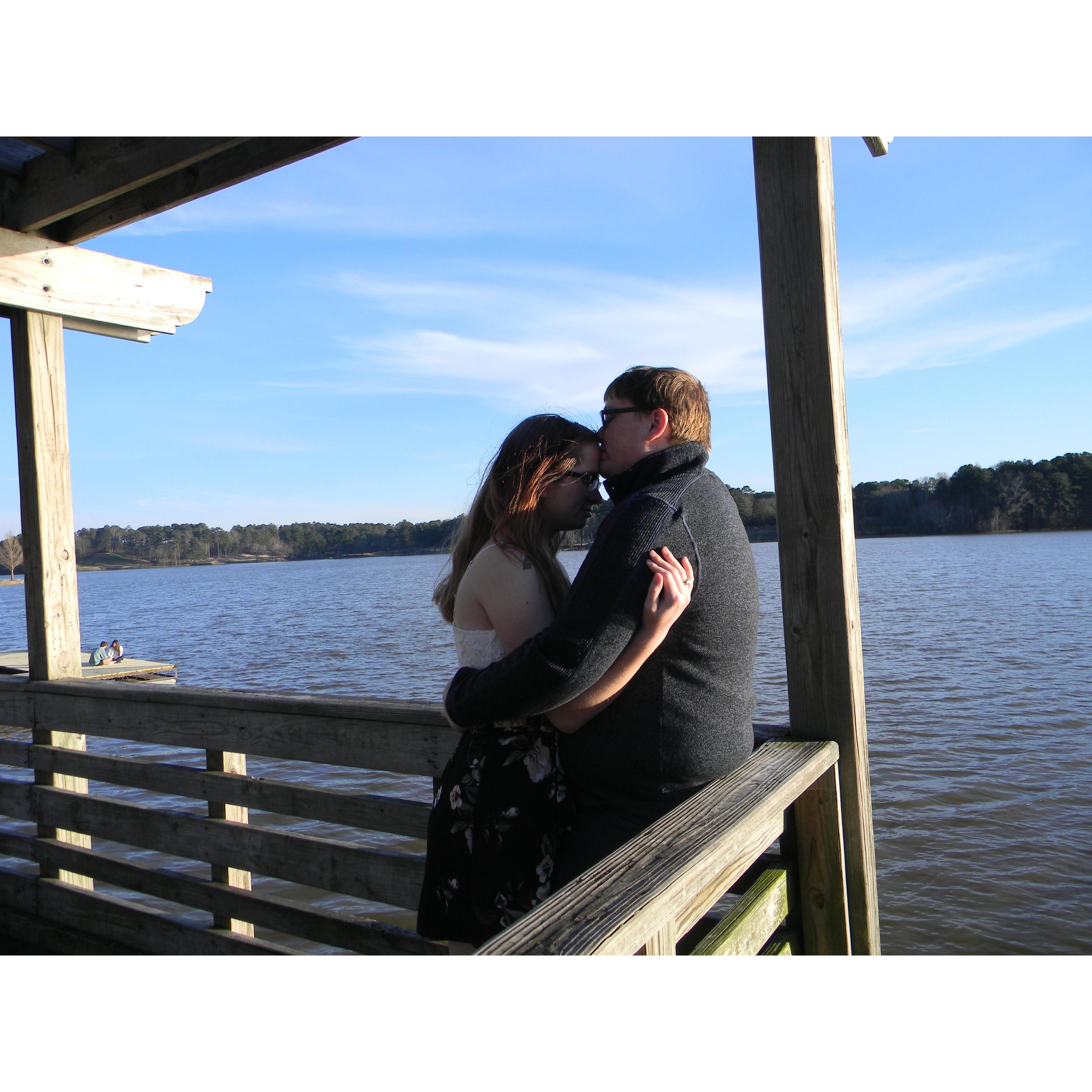 This is one of our many Engagement Photos.