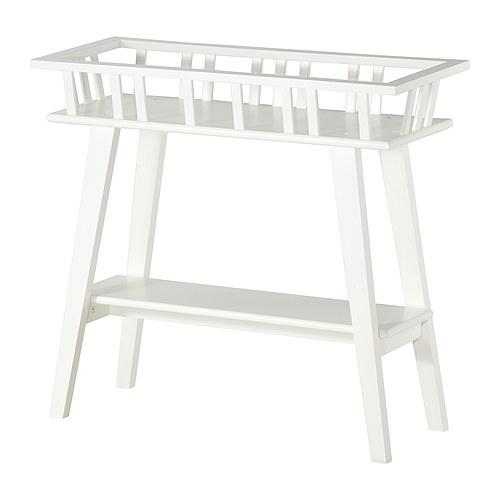 LANTLIV				Plant stand, white