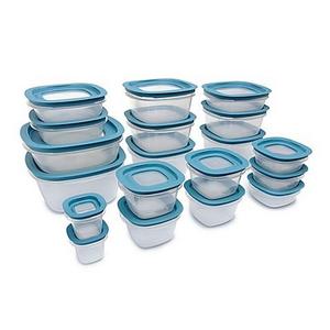 Rubbermaid® 38-Piece Flex & Seal Food Storage Set in Aqua